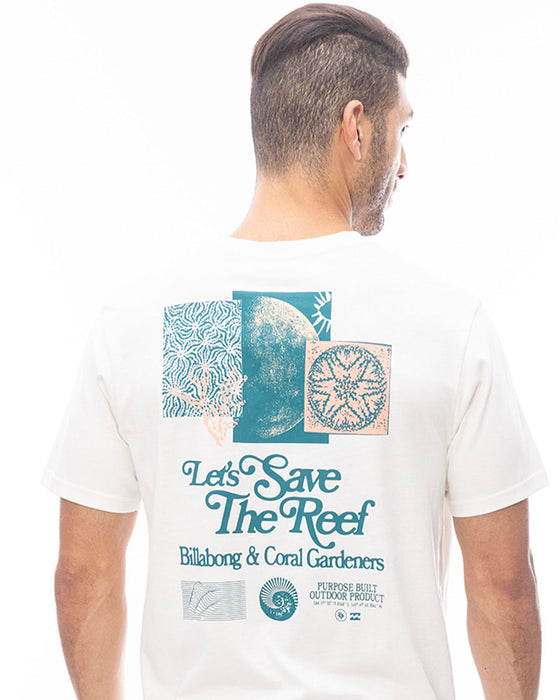 【OUTLET】BILLABONG メンズ【CORAL GARDENERS】 CG LETS SAVE THE REEF SS Ｔシャツ 【2024年春夏モデル】