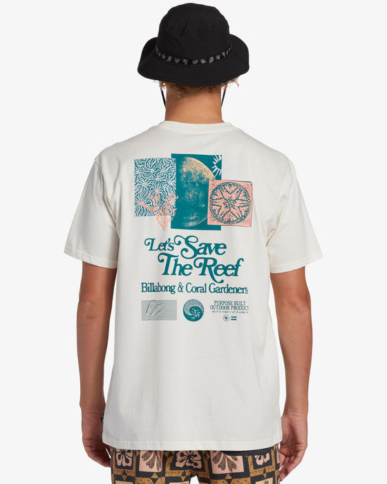 【OUTLET】BILLABONG メンズ【CORAL GARDENERS】 CG LETS SAVE THE REEF SS Ｔシャツ 【2024年春夏モデル】