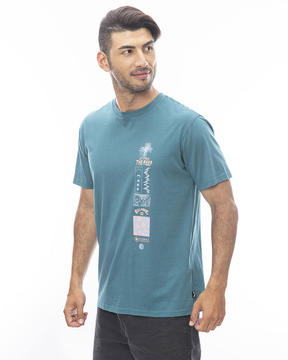 【OUTLET】BILLABONG メンズ 【CORAL GARDENERS】 CG REEF NURSERY SS Ｔシャツ 【2024年春夏モデル】