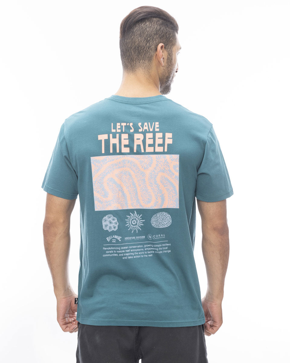 【SALE】BILLABONG メンズ 【CORAL GARDENERS】 CG REEF NURSERY SS Ｔシャツ 【2024年春夏モデル】