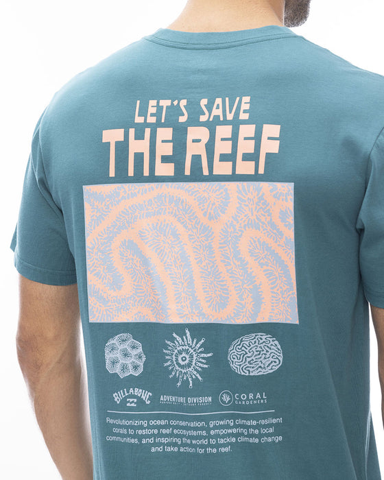 【OUTLET】BILLABONG メンズ 【CORAL GARDENERS】 CG REEF NURSERY SS Ｔシャツ 【2024年春夏モデル】