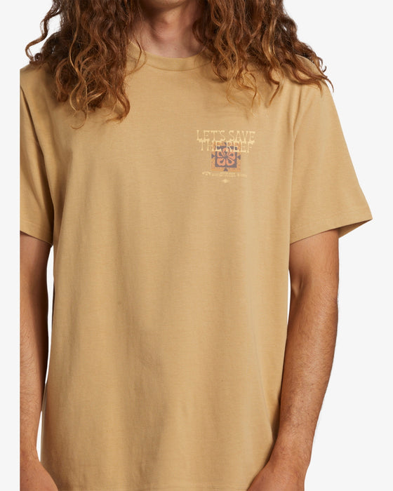 【OUTLET】BILLABONG メンズ【CORAL GARDENERS】 CG TIKI REEF SS Ｔシャツ 【2024年春夏モデル】