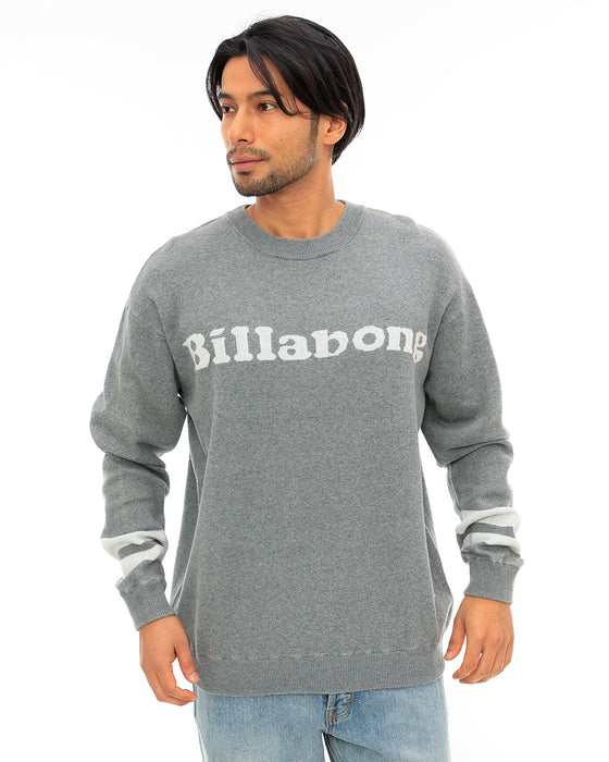 【OUTLET】BILLABONG メンズ CREW KNIT セーター 【2024年春夏モデル】