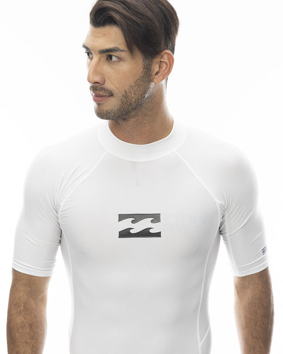 【OUTLET】BILLABONG メンズ HI NECK SS ラッシュガード 【2024年春夏モデル】