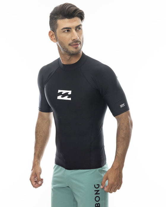 【OUTLET】BILLABONG メンズ HI NECK SS ラッシュガード 【2024年春夏モデル】