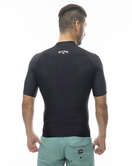 【OUTLET】BILLABONG メンズ HI NECK SS ラッシュガード 【2024年春夏モデル】