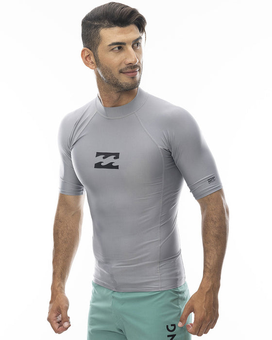 【OUTLET】BILLABONG メンズ HI NECK SS ラッシュガード 【2024年春夏モデル】