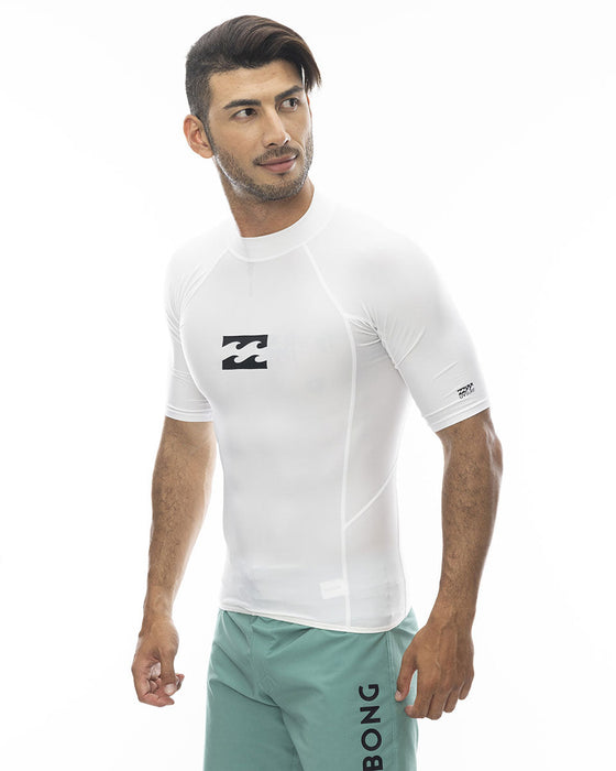 【OUTLET】BILLABONG メンズ HI NECK SS ラッシュガード 【2024年春夏モデル】