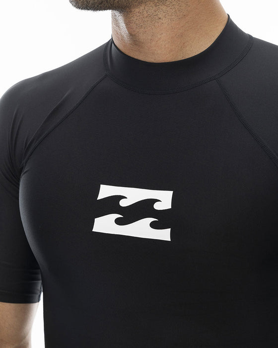 【OUTLET】BILLABONG メンズ HI NECK SS ラッシュガード 【2024年春夏モデル】