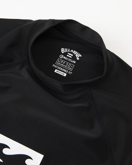 【OUTLET】BILLABONG メンズ HI NECK SS ラッシュガード 【2024年春夏モデル】