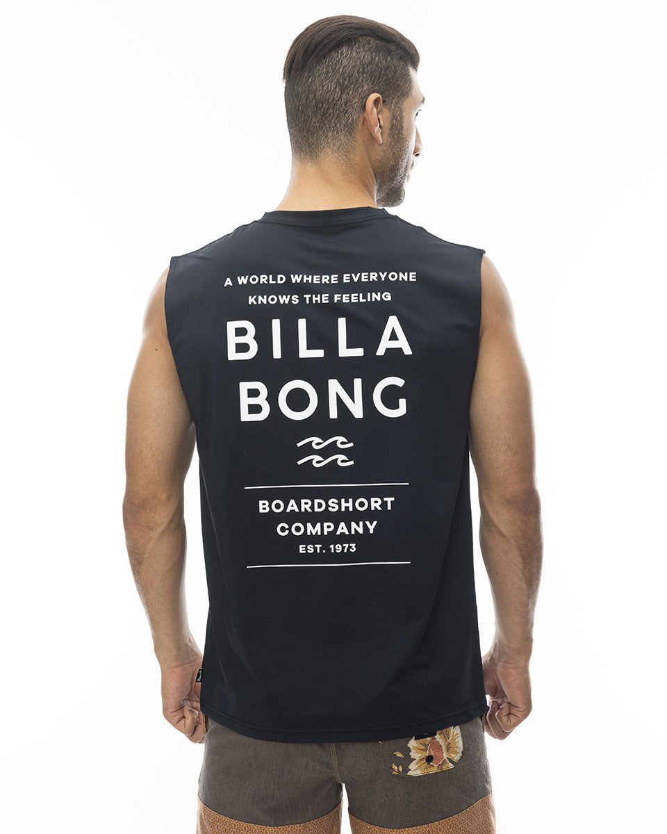 【OUTLET】BILLABONG メンズ RASH MUSCLE ラッシュガード 【2024年春夏モデル】