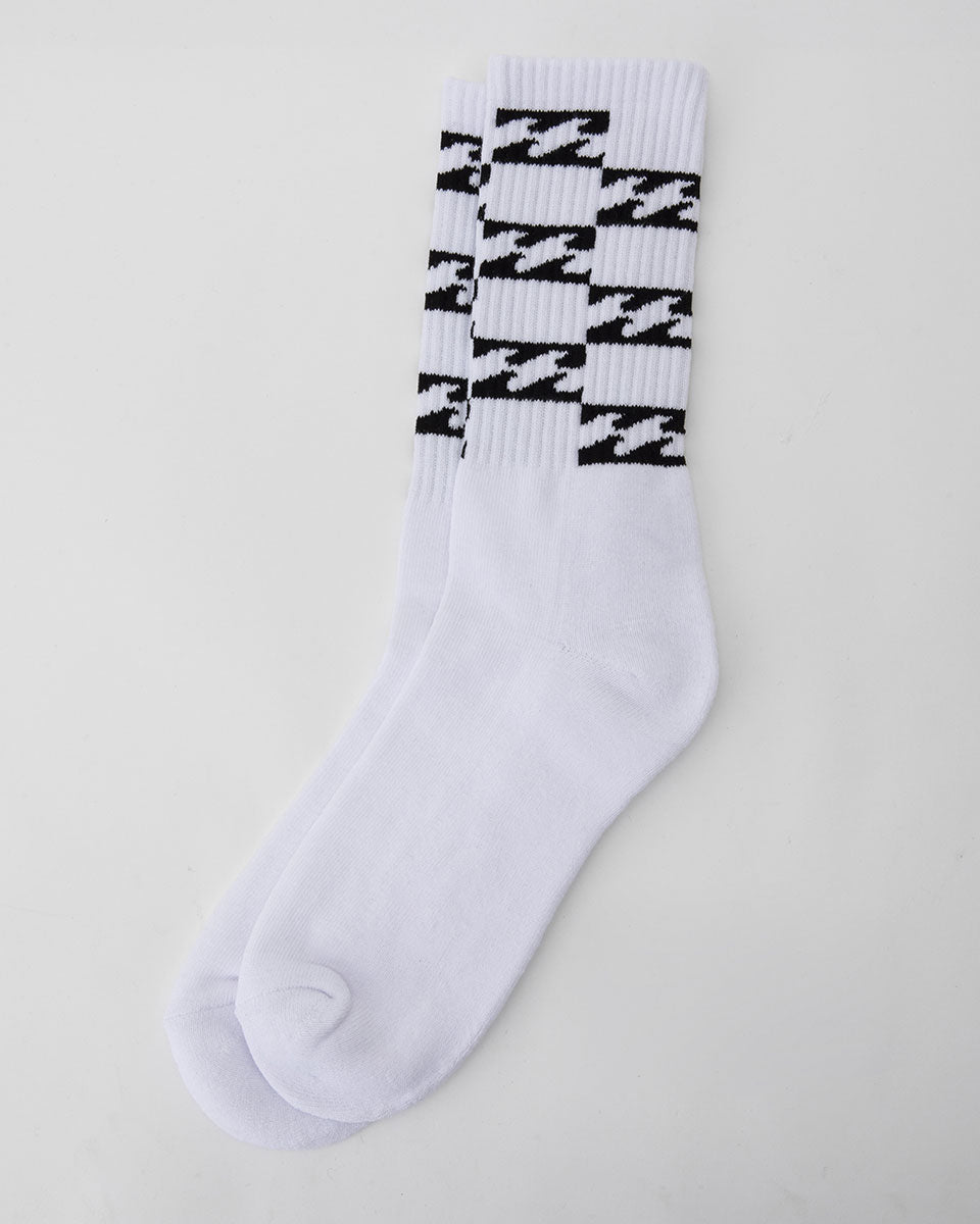 SALE】BILLABONG メンズ WAVE CHECKER SOCKS ソックス 【2024年春夏モデル】