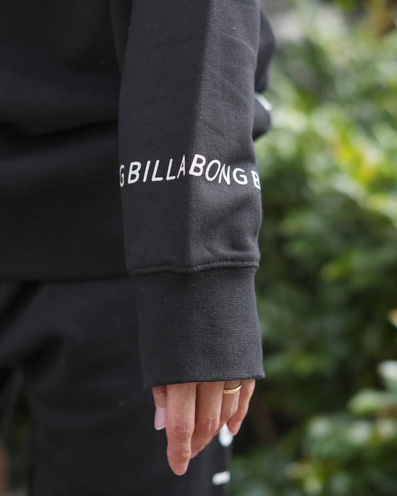 【SALE】BILLABONG メンズ ONE TIME トレーナー BLK 【2024年秋冬モデル】