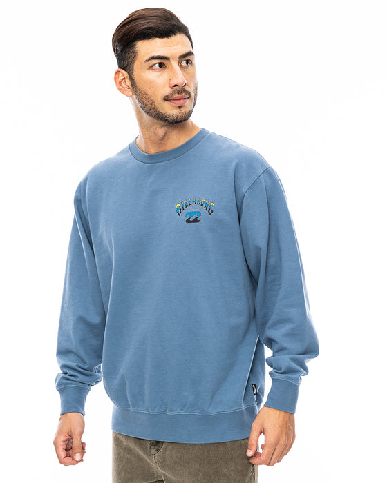 【OUTLET】BILLABONG メンズ ARCH トレーナー OFW 【2024年秋冬モデル】