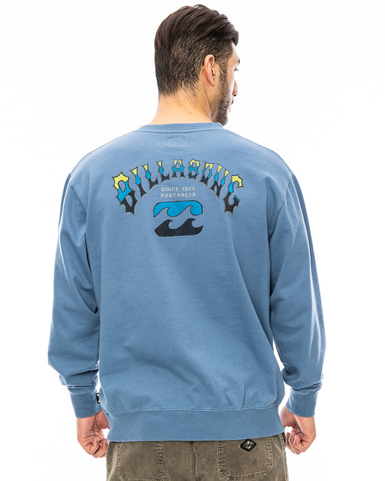 【OUTLET】BILLABONG メンズ ARCH トレーナー OFW 【2024年秋冬モデル】