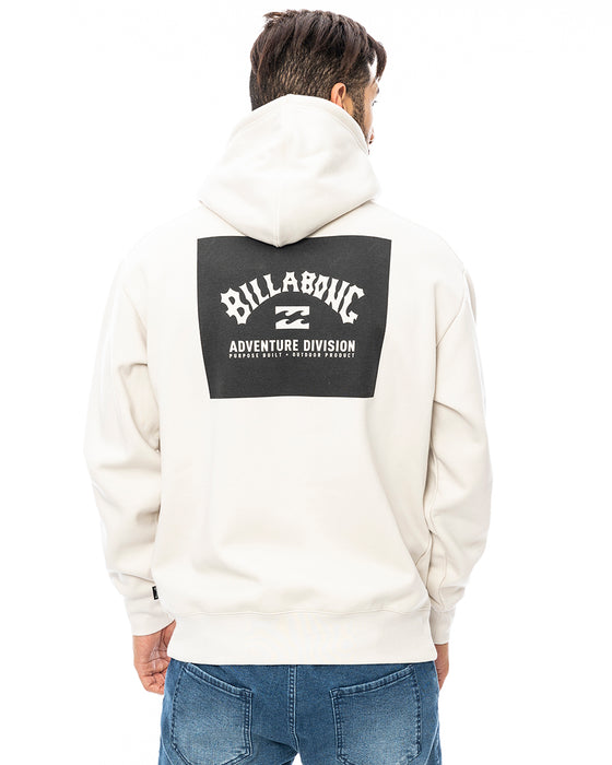 BILLABONG メンズ ADIV LOGO HOOD パーカー FOG 【2024年秋冬モデル】 XL / FOG