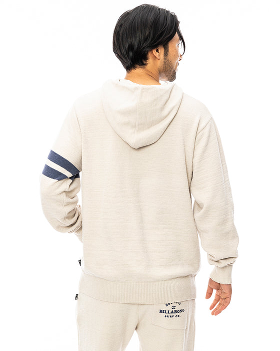 BILLABONG メンズ MOLE KNIT パーカー IVO 【2024年秋冬モデル】 XL / IVO