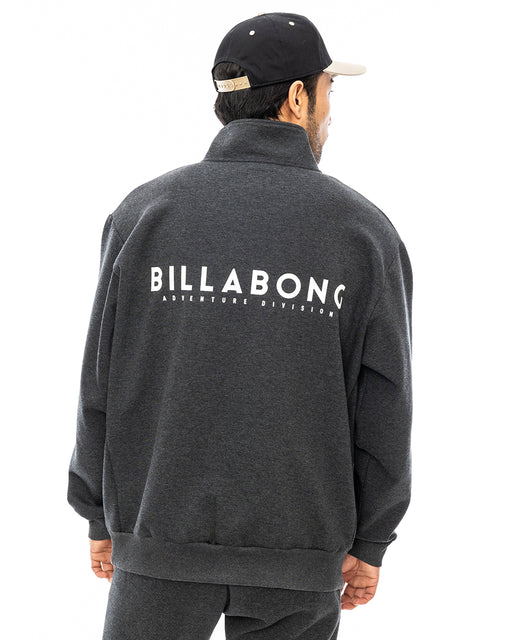 BILLABONG メンズ WAVE LAYER HALF ZIP スウェットジャケット BKH 【2024年秋冬モデル】 XL / BKH