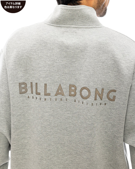 BILLABONG メンズ WAVE LAYER HALF ZIP スウェットジャケット BKH 【2024年秋冬モデル】 XL / BKH