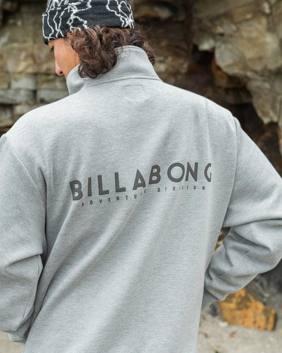 OUTLET】BILLABONG メンズ WAVE LAYER HALF ZIP スウェットジャケット
