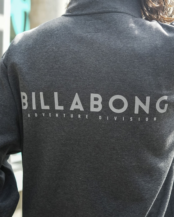 【SALE】BILLABONG メンズ WAVE LAYER HALF ZIP スウェットジャケット BKH 【2024年秋冬モデル】