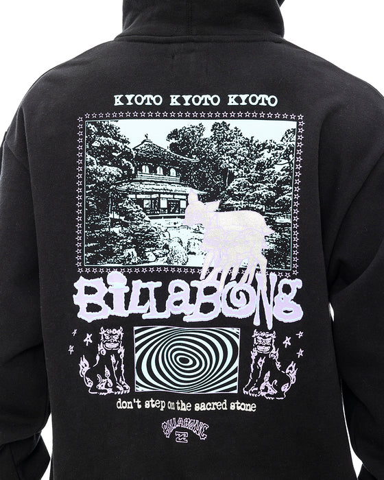 BILLABONG メンズ DESTINATION パーカー BLK 【2024年秋冬モデル】 XL / BLK