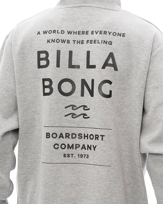 【SALE】BILLABONG メンズ WAVE LAYER セットアップ パーカー GRH 【2024年秋冬モデル】