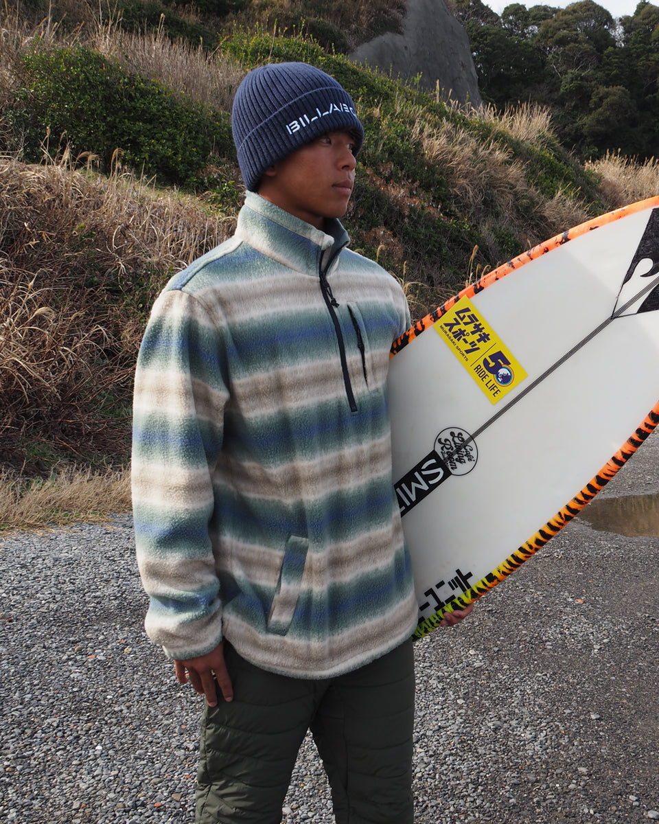 OUTLET】BILLABONG メンズ BOUNDARY MOCK NECK ハーフジップジャケット