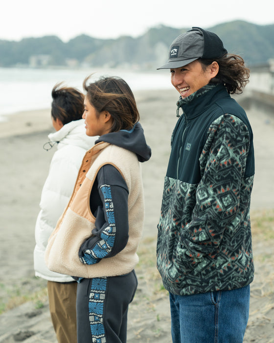 BILLABONG メンズ BOUNDARY RE-ISSUE スウェットジャケット BLK 【2024年秋冬モデル】 XL / BLK