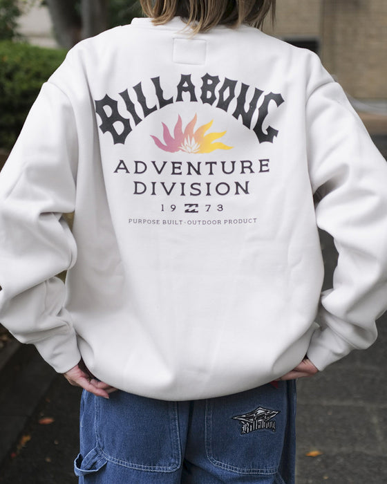 【SALE】BILLABONG メンズ ADIV LOGO CREW トレーナー FOG 【2024年秋冬モデル】