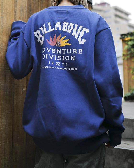 【SALE】BILLABONG メンズ ADIV LOGO CREW トレーナー HTD 【2024年秋冬モデル】