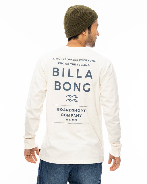 BILLABONG メンズ DECAF ロンＴ CRM 【2024年秋冬モデル】 XL / CRM