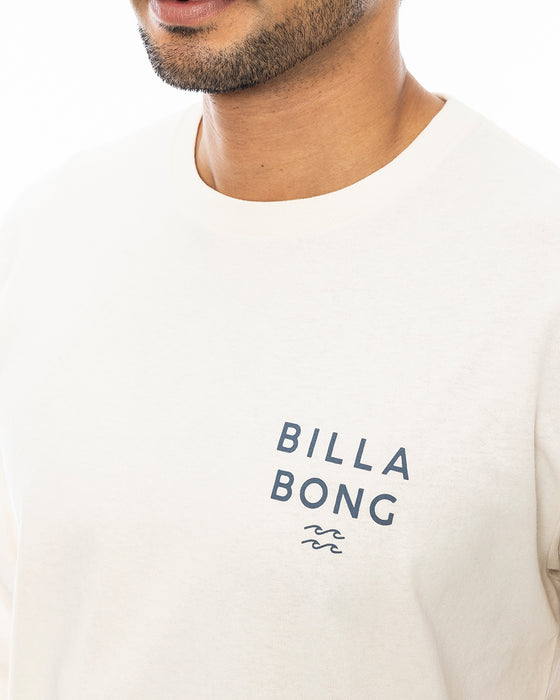 BILLABONG メンズ DECAF ロンＴ CRM 【2024年秋冬モデル】 XL / CRM