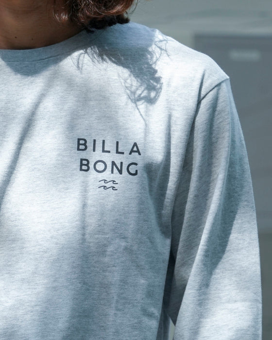 【SALE】BILLABONG メンズ DECAF ロンＴ GRH 【2024年秋冬モデル】