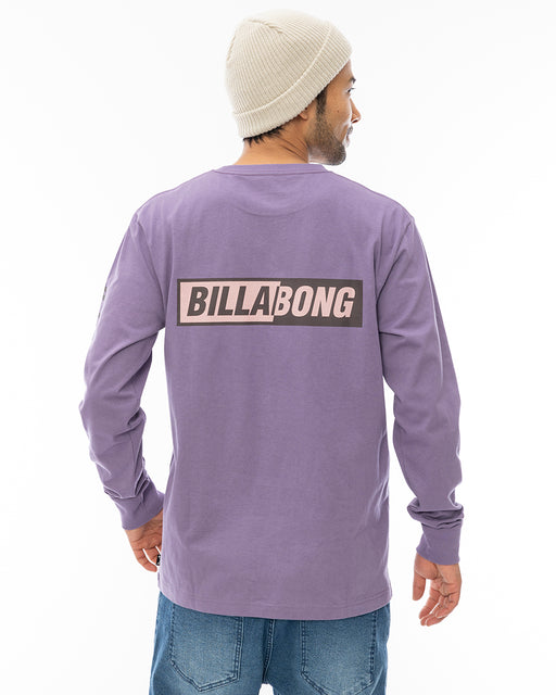 BILLABONG メンズ BACK LOGO ロンＴ GRP 【2024年秋冬モデル】 XL / GRP