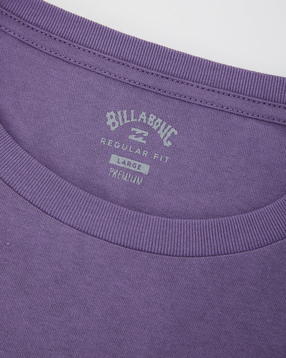 BILLABONG メンズ BACK LOGO ロンＴ GRP 【2024年秋冬モデル】 XL / GRP