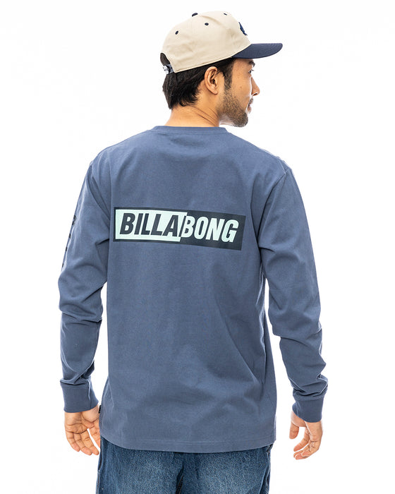 BILLABONG メンズ BACK LOGO ロンＴ SLB 【2024年秋冬モデル】 XL / SLB