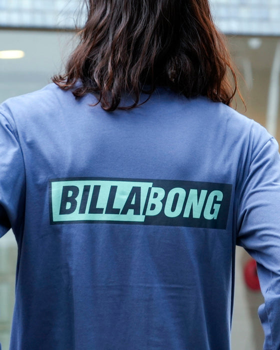 【SALE】BILLABONG メンズ BACK LOGO ロンＴ SLB 【2024年秋冬モデル】