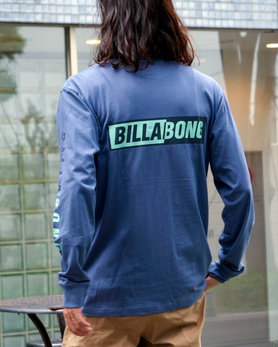 【SALE】BILLABONG メンズ BACK LOGO ロンＴ SLB 【2024年秋冬モデル】