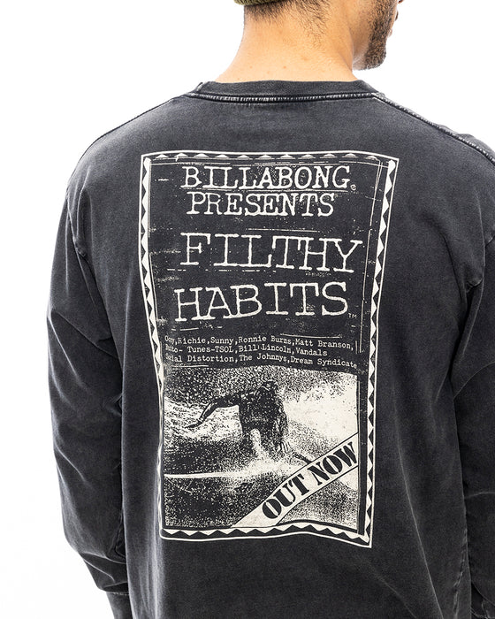 BILLABONG メンズ HERITAGE ロンＴ WAA 【2024年秋冬モデル】 XL / WAA