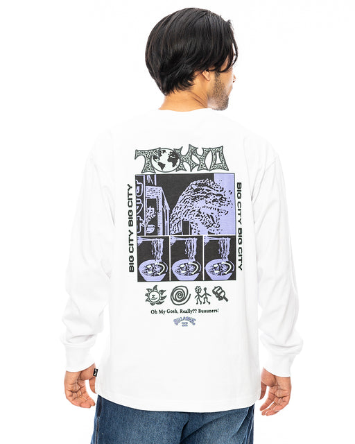 BILLABONG メンズ TOKYO ロンＴ WHT 【2024年秋冬モデル】 XL / WHT