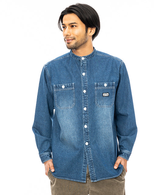 BILLABONG メンズ DENIM SHIRTS 長袖シャツ IND 【2024年秋冬モデル】 XL / IND