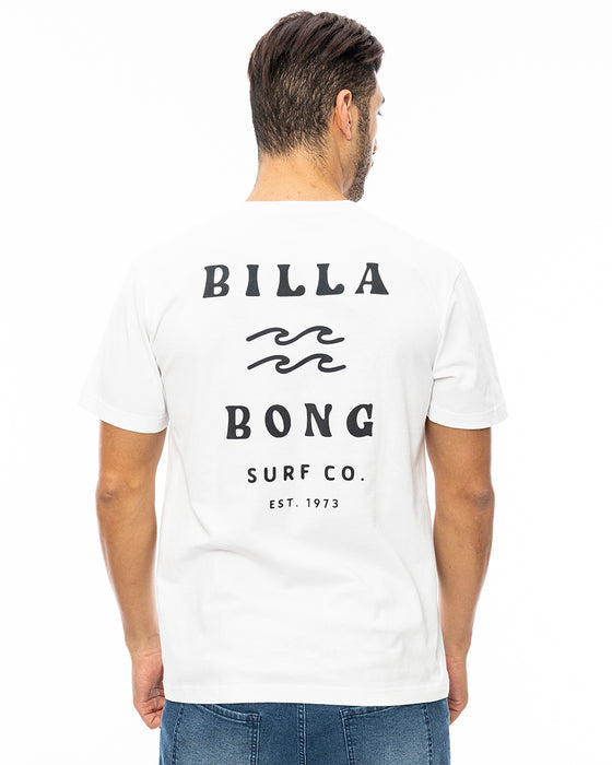 BILLABONG メンズ ONE TIME Ｔシャツ WHT 【2024年秋冬モデル】 XL / WHT