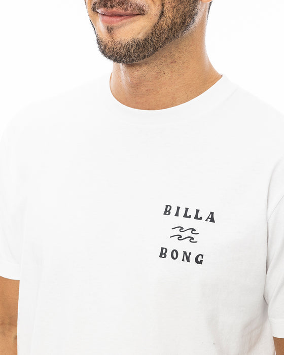 BILLABONG メンズ ONE TIME Ｔシャツ WHT 【2024年秋冬モデル】 XL / WHT