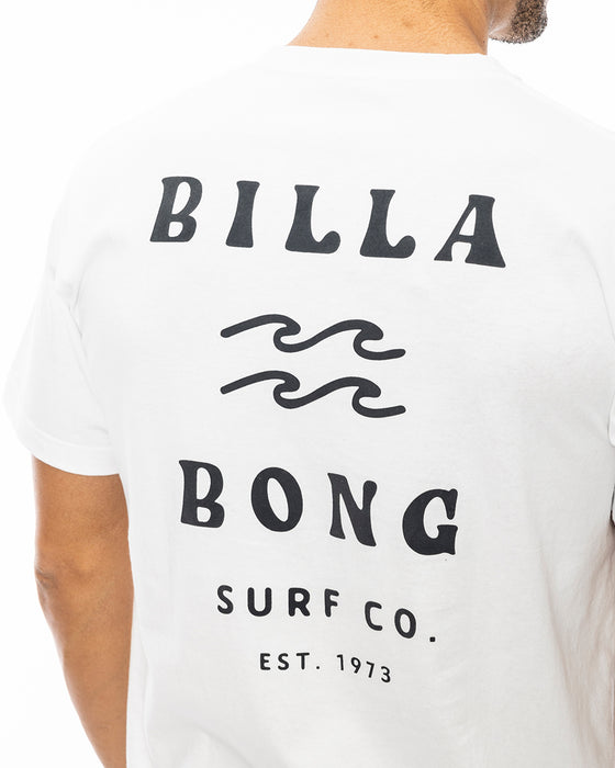 BILLABONG メンズ ONE TIME Ｔシャツ WHT 【2024年秋冬モデル】 XL / WHT