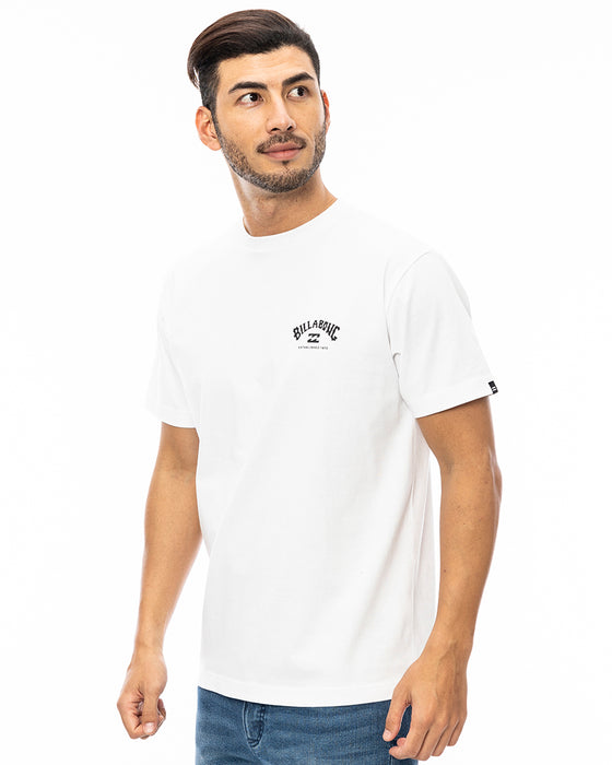 BILLABONG メンズ ARCH SQUARE Ｔシャツ WHT 【2024年秋冬モデル】 XL / WHT