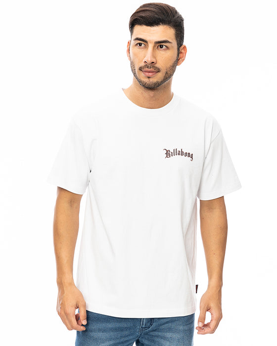 BILLABONG メンズ IMMORTAL TEE Ｔシャツ WHT 【2024年秋冬モデル】 XL / WHT