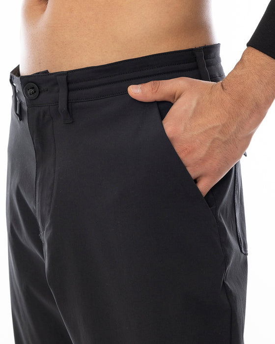 【OUTLET】BILLABONG メンズ SURFTREK PLUS PANT ロングパンツ BLK 【2024年秋冬モデル】