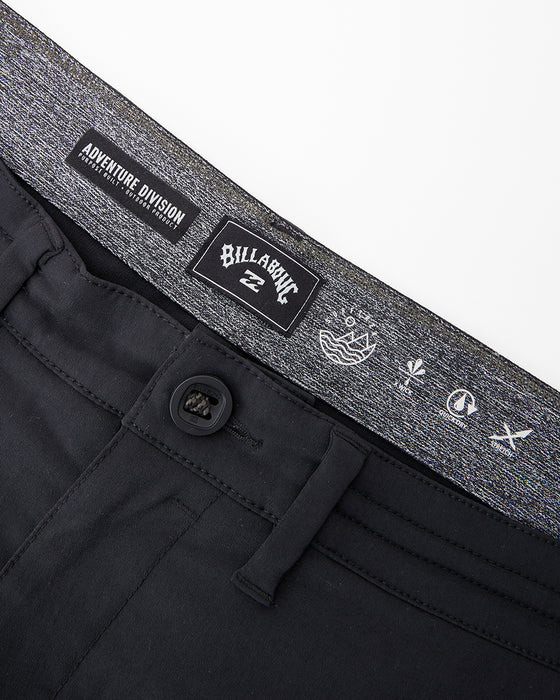 【OUTLET】BILLABONG メンズ SURFTREK PLUS PANT ロングパンツ BLK 【2024年秋冬モデル】