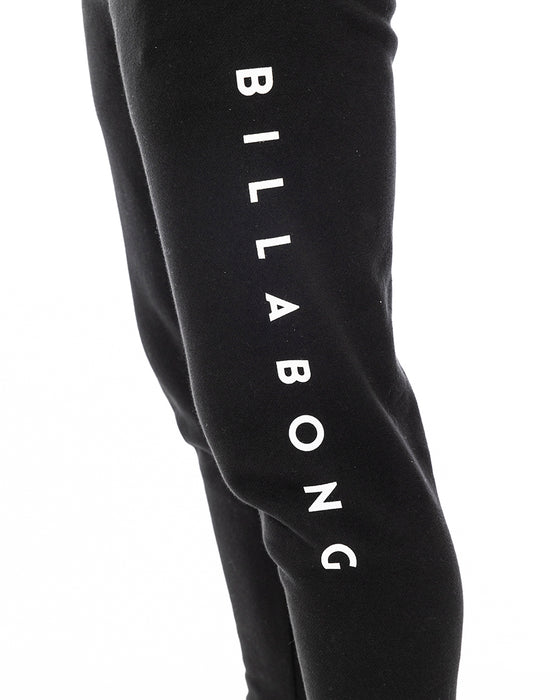 BILLABONG メンズ LOGO SET UP セットアップボトムス BLK 【2024年秋冬モデル】 XL / BLK